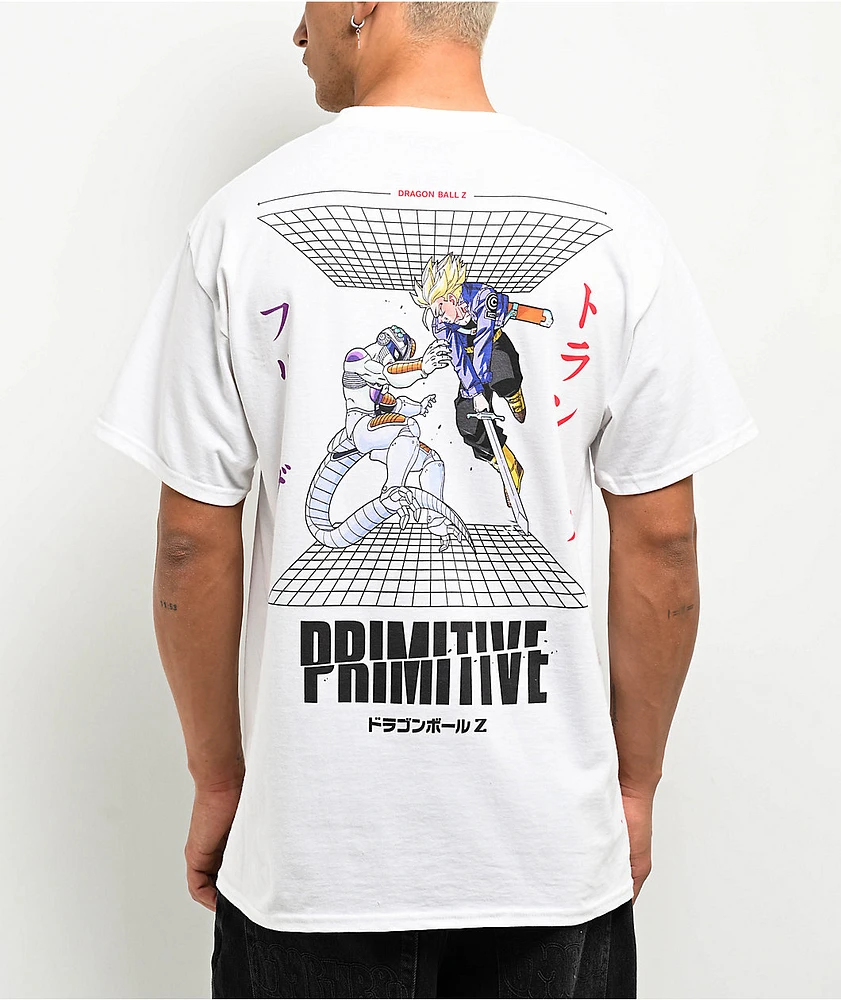 Primitive x Dragon Ball Z Timeline White T-Shirt