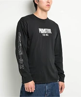 Primitive x Dragon Ball Z Vengeance Black Long Sleeve T-Shirt