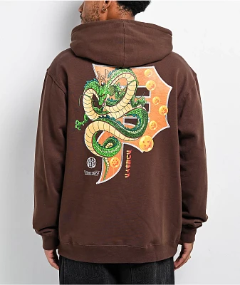 Primitive x Dragon Ball Z Wish Dirty P Brown Hoodie