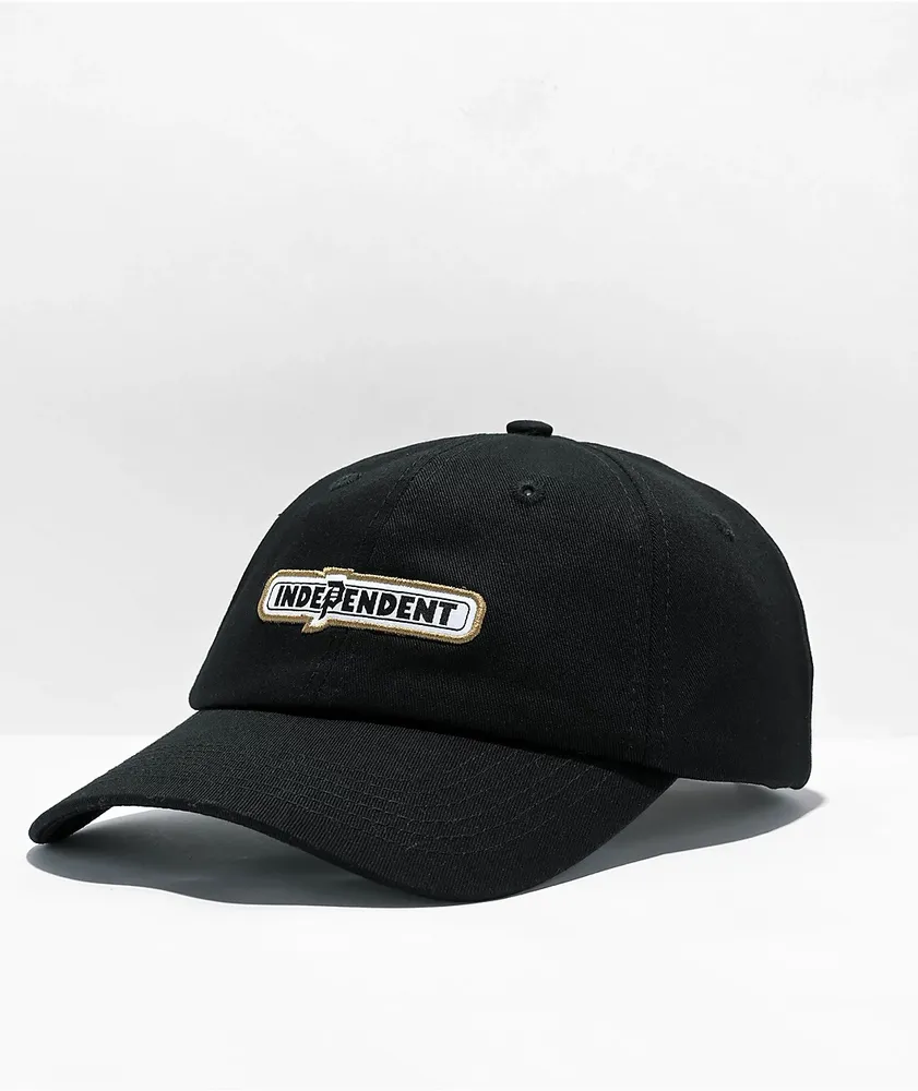 Primitive x Independent Black Strapback Hat