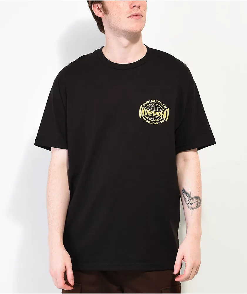 Primitive x Independent Global Black T-Shirt