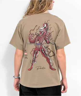 Primitive x Marvel Carnage Natural T-Shirt