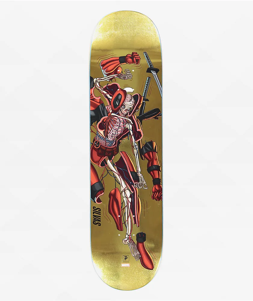 Primitive x Marvel Silvas Deadpool 8.125" Skateboard Deck