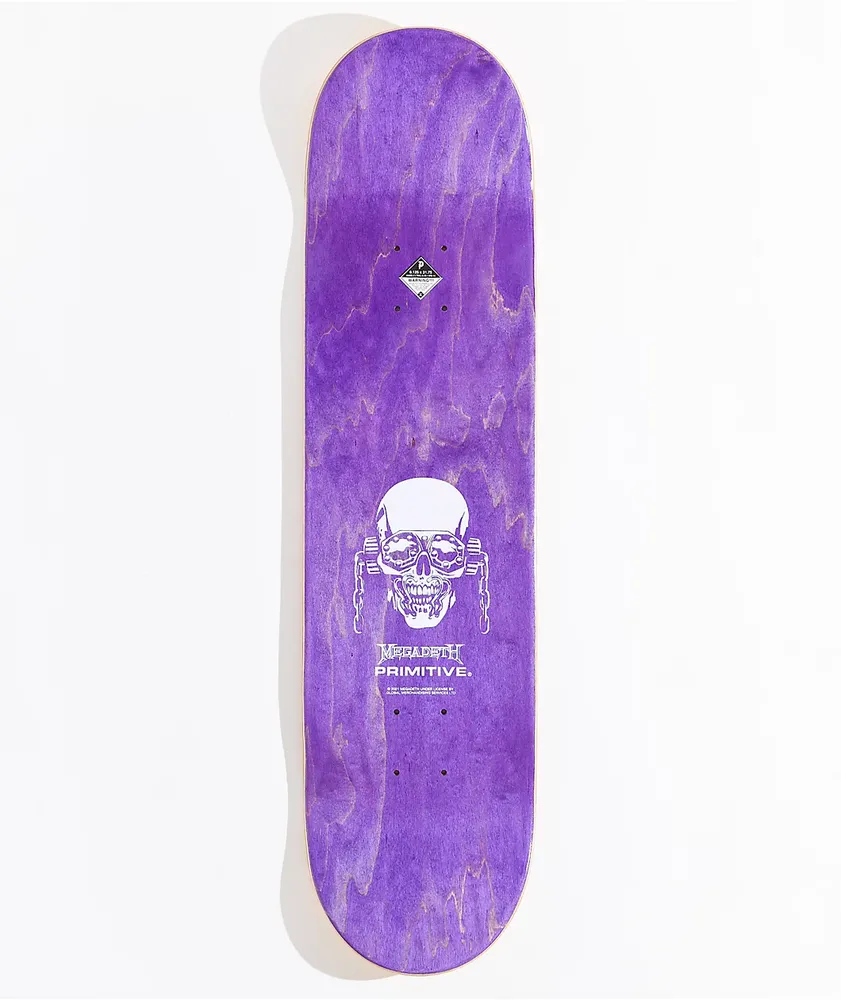 Primitive x Megadeth Silvas Peace Sells 8.125" Skateboard Deck