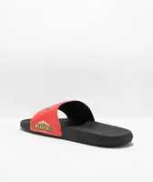 Primitive x My Hero Academia Black Slide Sandals