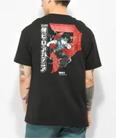 Primitive x My Hero Academia Dirty P Izuku Black T-Shirt