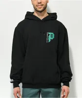 Primitive x My Hero Academia Full Howl Black Hoodie