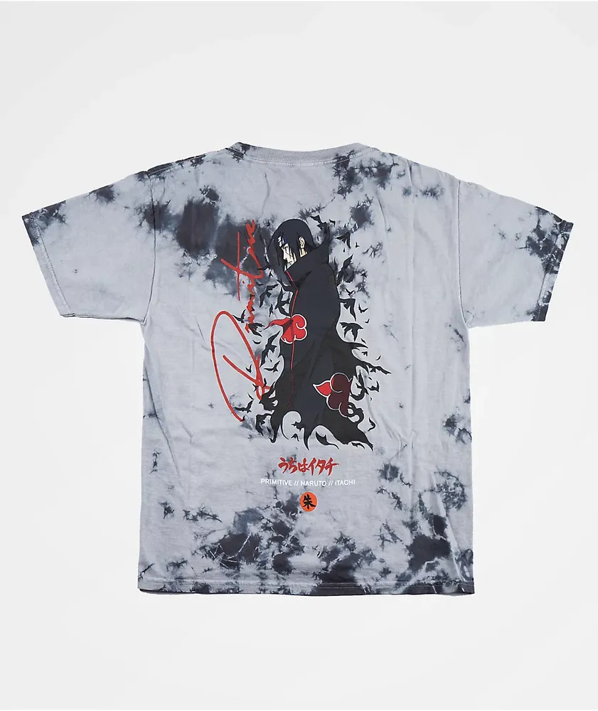 Primitive x Naruto Crows Washed Burgundy T-Shirt