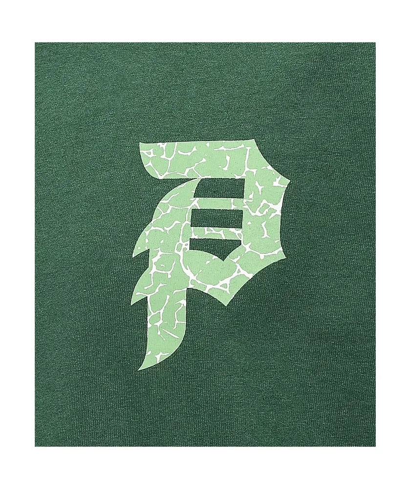 Primitive x Naruto Dirty P Kakashi Forest Green T-Shirt