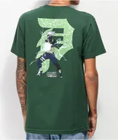 Primitive x Naruto Dirty P Kakashi Forest Green T-Shirt