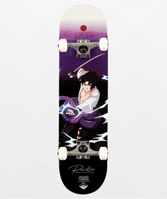 Primitive x Naruto Lemos Sasuke 8.25" Skateboard Complete