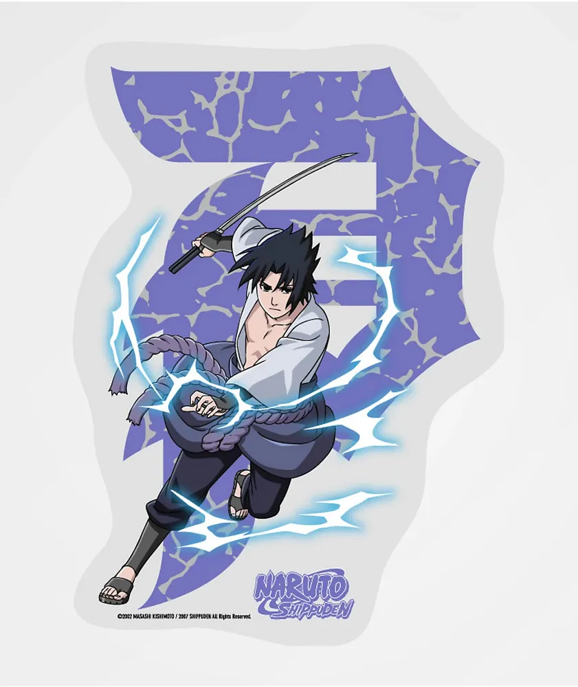 Primitive x Naruto Sasuke Dirty P Sticker