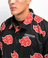 Primitive x Naruto Shippuden Akatsuki Black Coaches Jacket