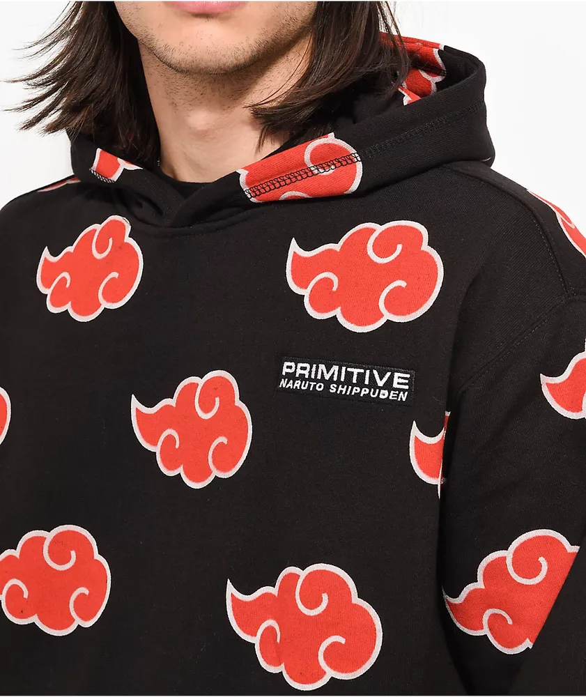 Primitive x Naruto Shippuden Akatsuki Black Hoodie