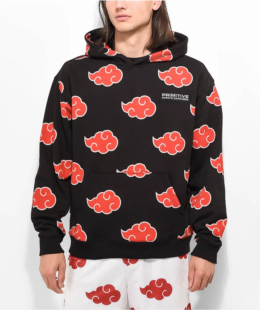 Primitive x Naruto Shippuden Akatsuki Black Hoodie