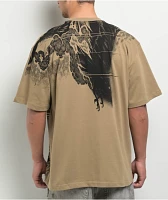 Primitive x Naruto Shippuden Clones Sand T-Shirt