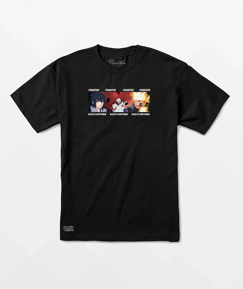 Primitive x Naruto Shippuden Final Fight Black T-Shirt