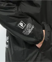 Primitive x Naruto Shippuden Hidan Black Coaches Jacket