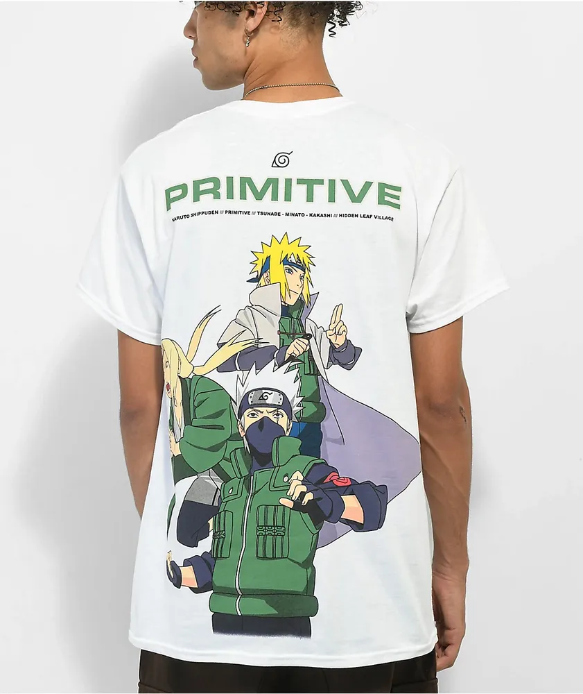 Primitive x Naruto Shippuden Hokage White T-Shirt