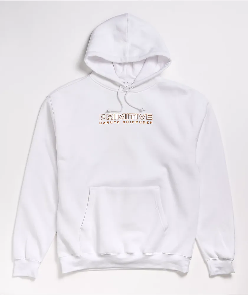 Primitive x Naruto Shippuden II White Hoodie