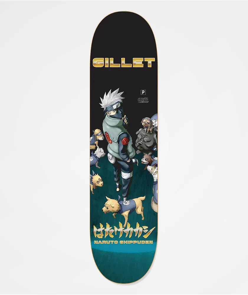 Primitive x Naruto Shippuden Kakashi 8.0" Skateboard Deck