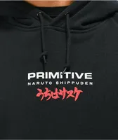 Primitive x Naruto Shippuden Sasuke Blade Black Hoodie