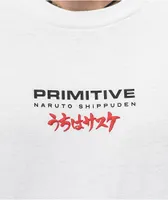 Primitive x Naruto Shippuden Sasuke Blade White T-Shirt