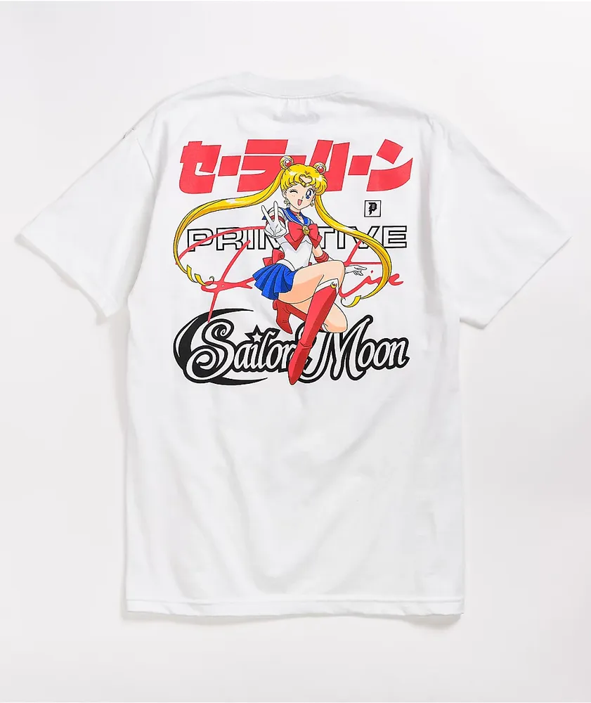 Primitive x Sailor Moon SM White T-Shirt