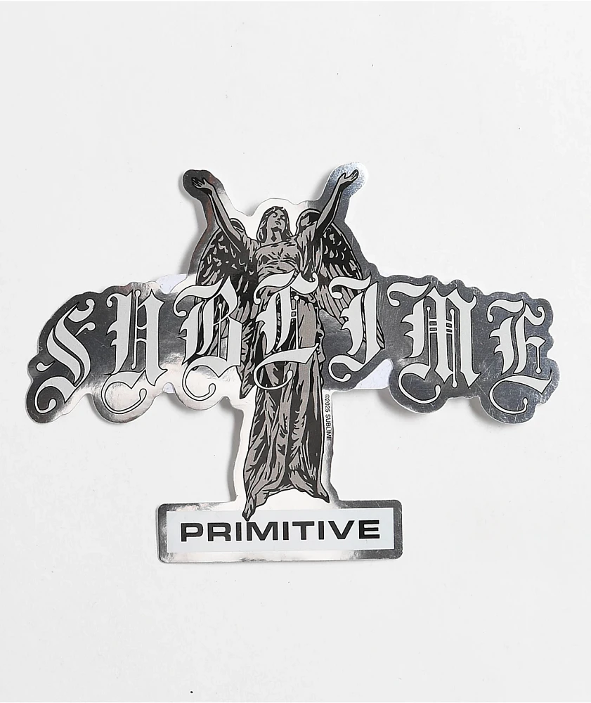 Primitive x Sublime Angel Sticker