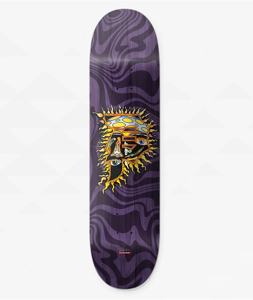 Primitive x Sublime Dirty P Sun 8.0" Skateboard Deck