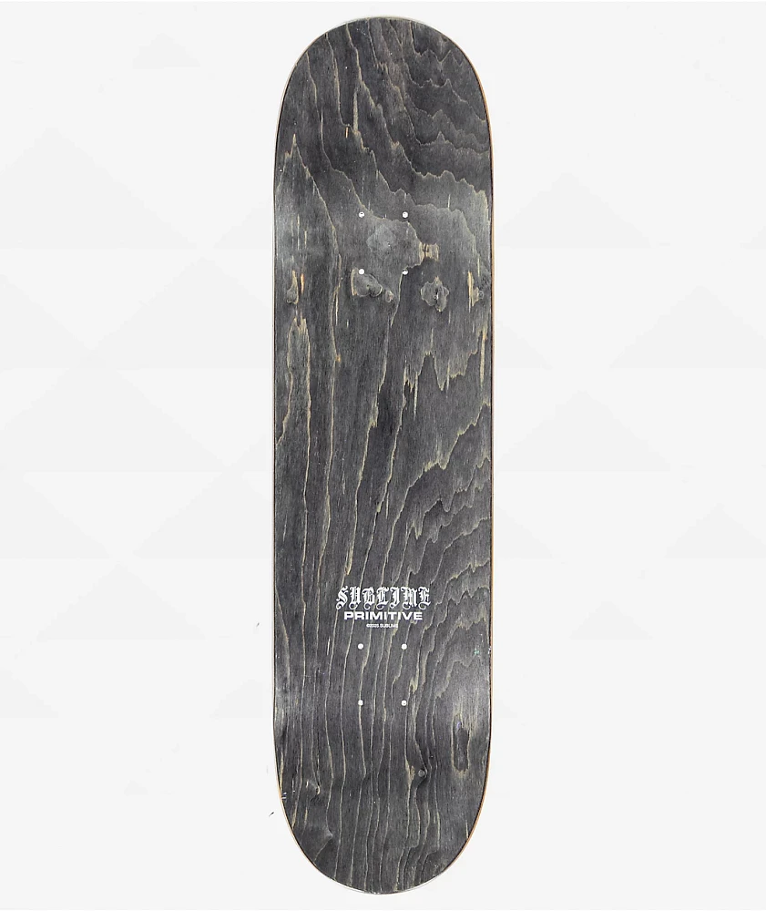 Primitive x Sublime Hello 8.25" Skateboard Deck