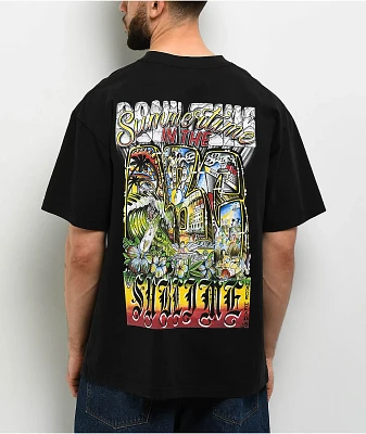Primitive x Sublime Neighbors Black T-Shirt