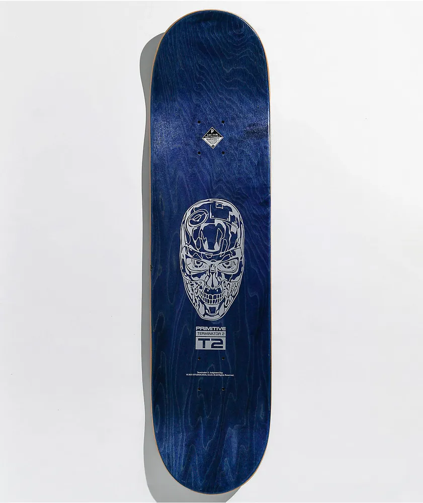 Primitive x Terminator 2 No Fate 8.25" Skateboard Deck