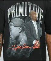 Primitive x Tupac Legend Black Heavyweight T-Shirt