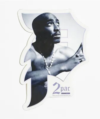 Primitive x Tupac Praise Sticker