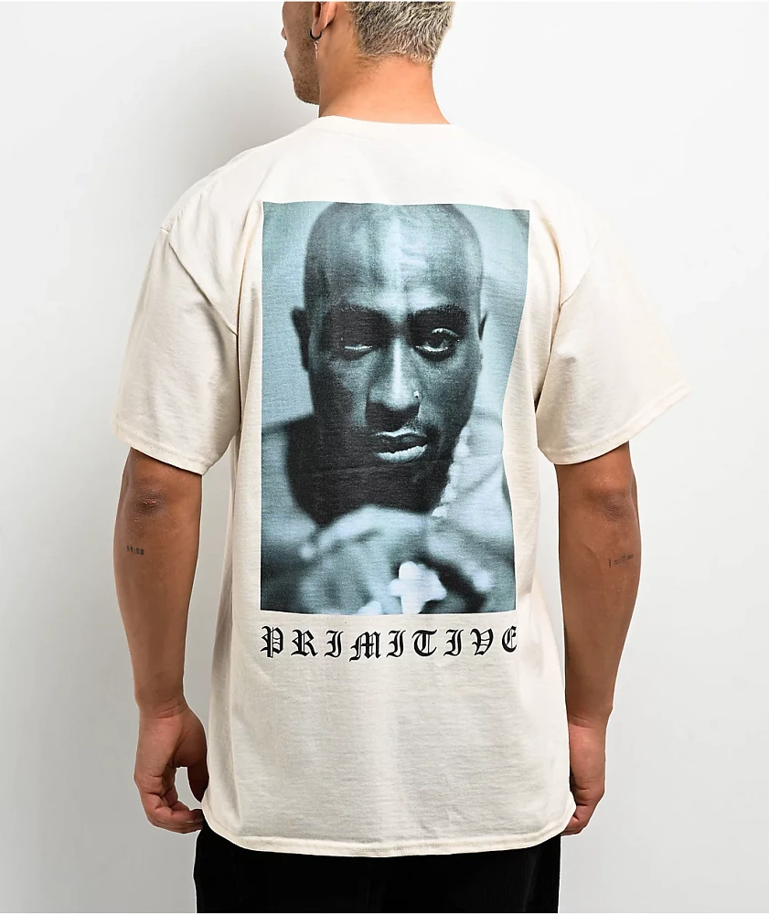 Primitive x Tupac Royalty Cream T-Shirt