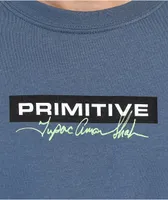 Primitive x Tupac Shadows Blue T-Shirt