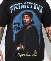 Primitive x Tupac Shine Black T-Shirt