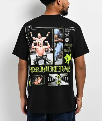Primitive x WWE DX Black T-Shirt