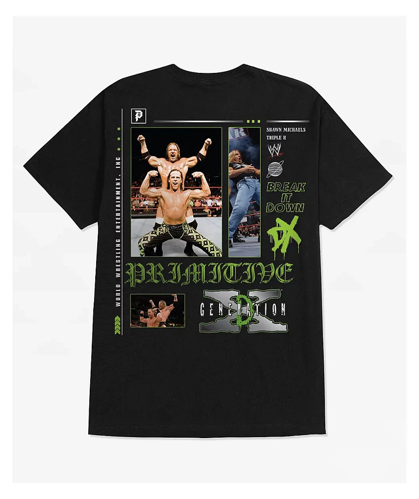 Primitive x WWE DX Green T-Shirt