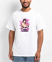 Primitive x WWE Hitman White T-Shirt