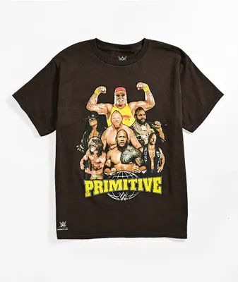 Primitive x WWE Kids Mania Black T-Shirt