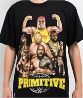 Primitive x WWE Mania Black T-Shirt