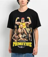 Primitive x WWE Mania Black T-Shirt