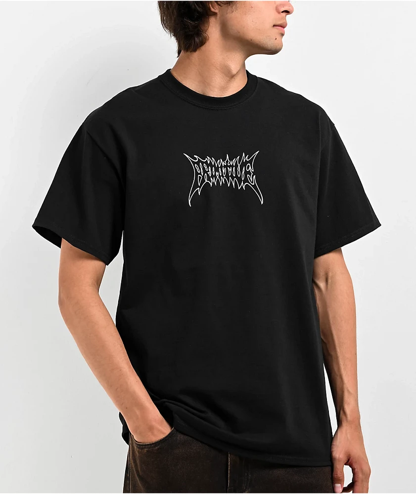 Primitive x WWE Mankind Black T-Shirt