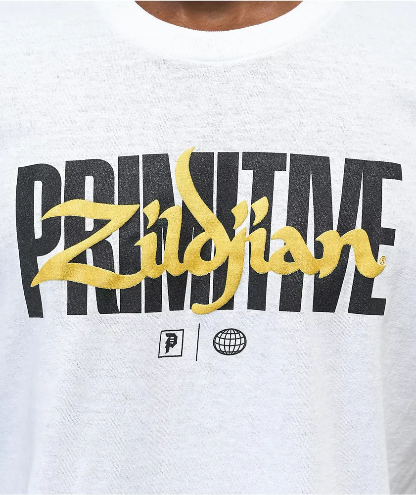 Primitive x Zildjian Unite White T-Shirt
