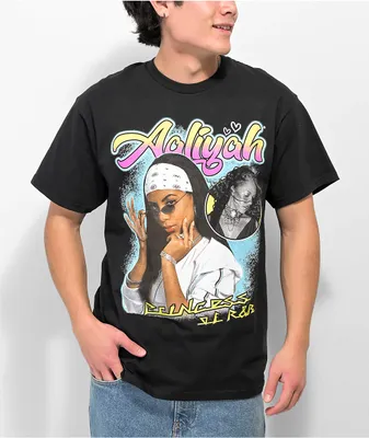 Princess Aaliyah Black T-Shirt