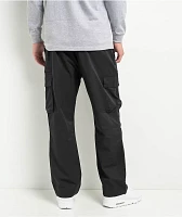 Pro Club Comfort Tech Black Tapered Leg Cargo Pants