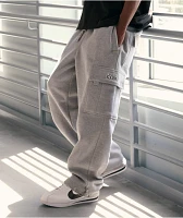 Pro Club Grey Cargo Sweatpants