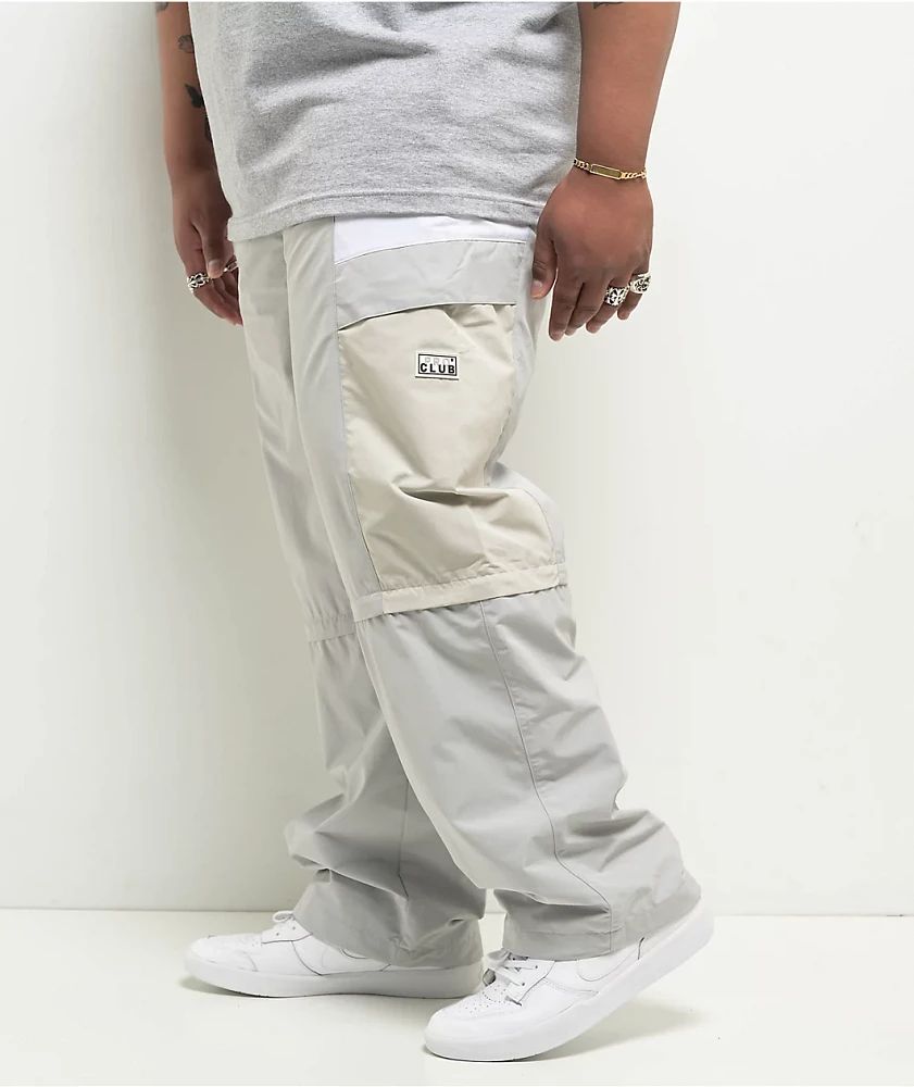 Pro Club Greyscale Convertible Windbreaker Pants